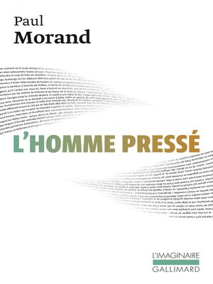 cover image of L'homme pressé